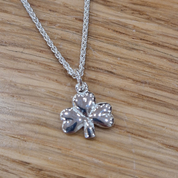 Silver Shamrock Pendant