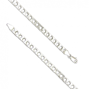 sterling silver 20" curb chain