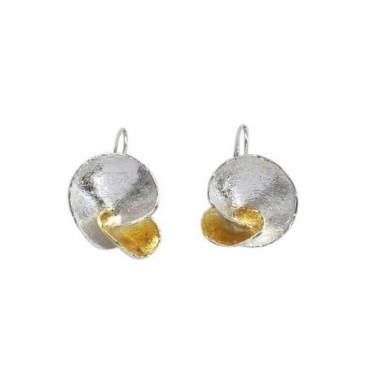 Sterling Silver & Gold Plated Earrings
