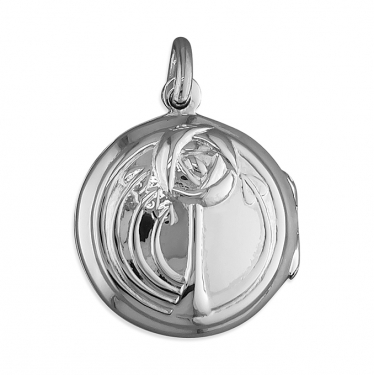 Sterling silver mackintosh locket