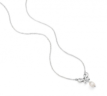Silver & Freshwater Pearl Neclace