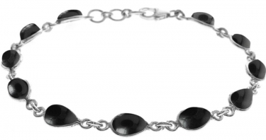 Sterling silver & Black Onyx Bracelet