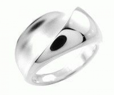 sterling silver chunky ring