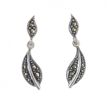 Silver Marcasite Earrings