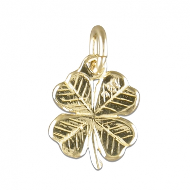 9ct Gold 4 Leaf Clover Pendant