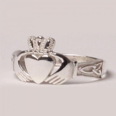 Gents Silver Claddagh Ring