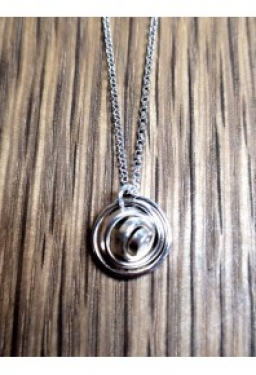 Sterling Silver Medium Q Necklace